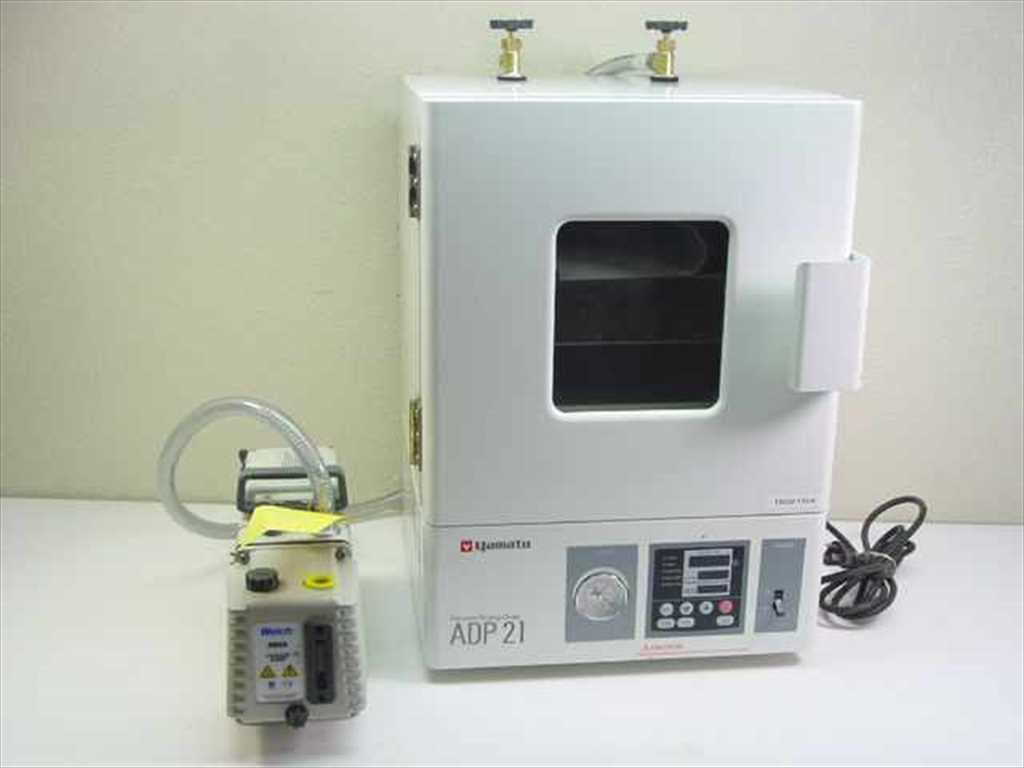 Yamato Scientific ADP21 Vacuum chamber w/ Welch 8905 A Vacuum Pump