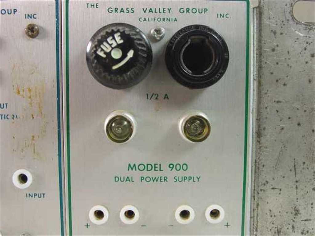 Grass Valley 8-Slot Rack System w/ Amplifiers and Power Supply