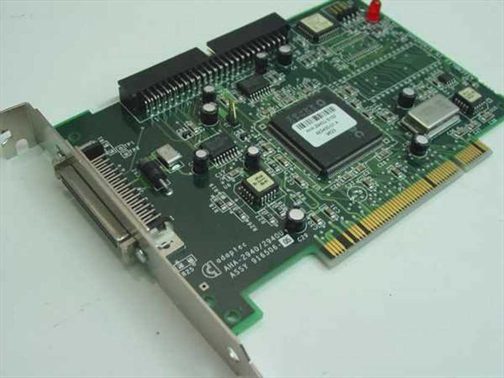 Adaptec SCSI Controller Card Fast PCI Adapter 589247-00 AHA-2940AU Card Tested E - Foto 13