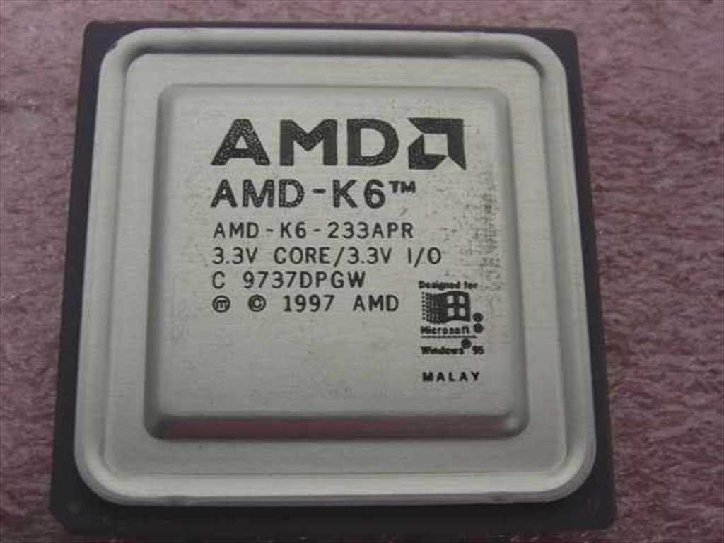 AMD K6-233APR K6 233 Mhz Processor