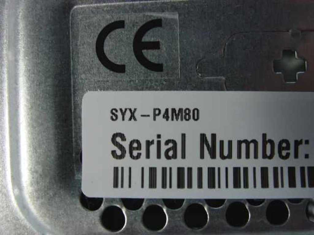 Systemax SYX-P4M80 Computer Case