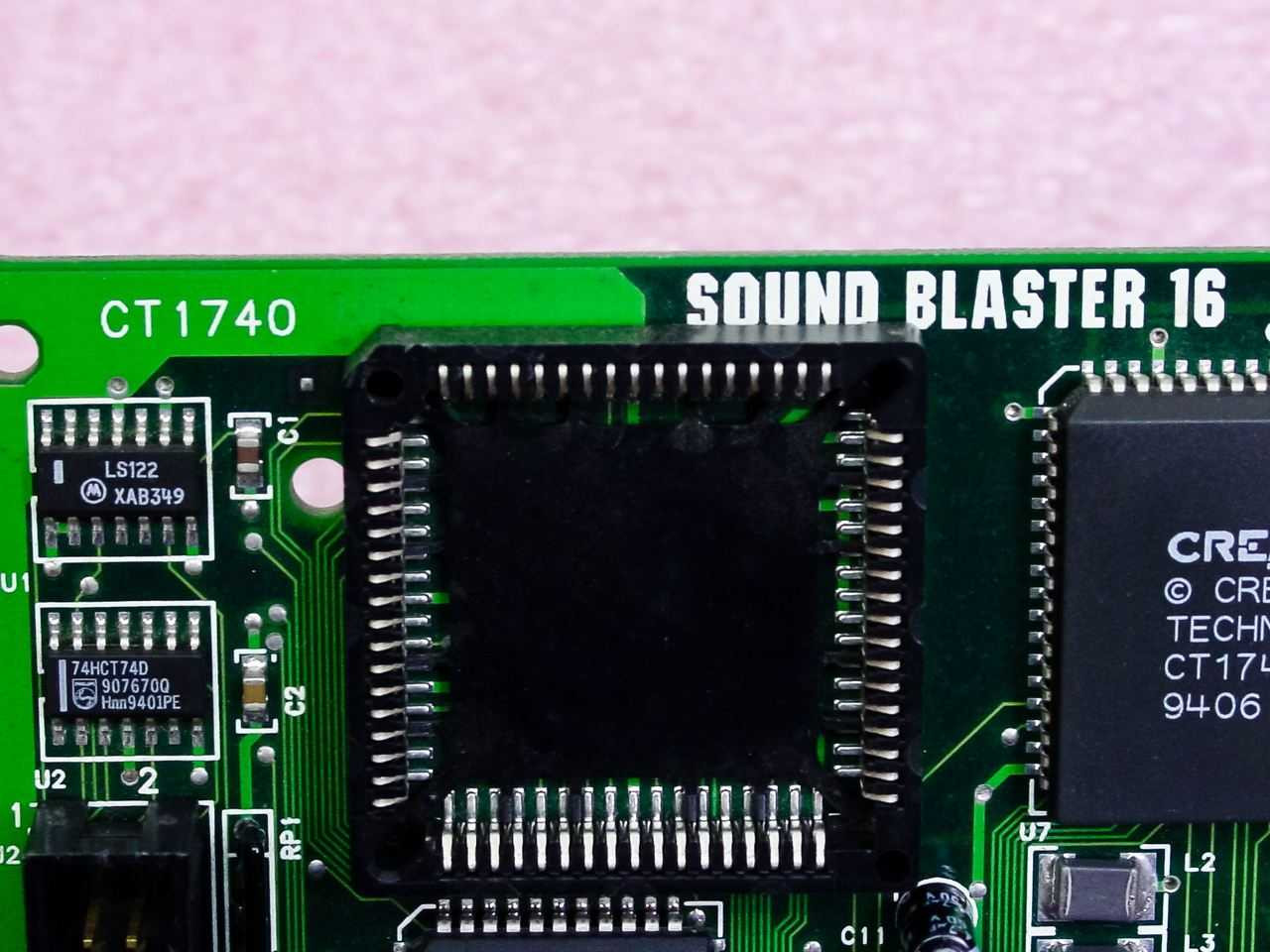 Creative Labs CT1740 Sound Blaster 16 bit ISA Sound Card