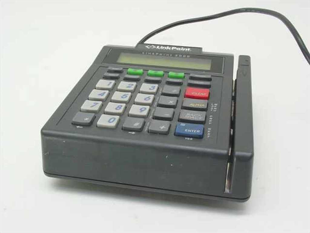 LinkPoint LP3000 LinkPoint 3000 Credit Card Terminal
