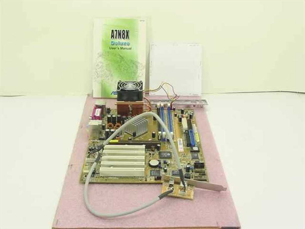 ASUS A7N8X Deluxe System Board, AMD XP 2800& CPU, User's Manual, Dri