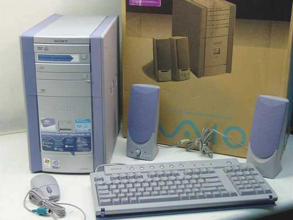 Sony VAIO PCV-RX752 Pentium 4 2.0GHz 512MB 80GB Desktop PC
