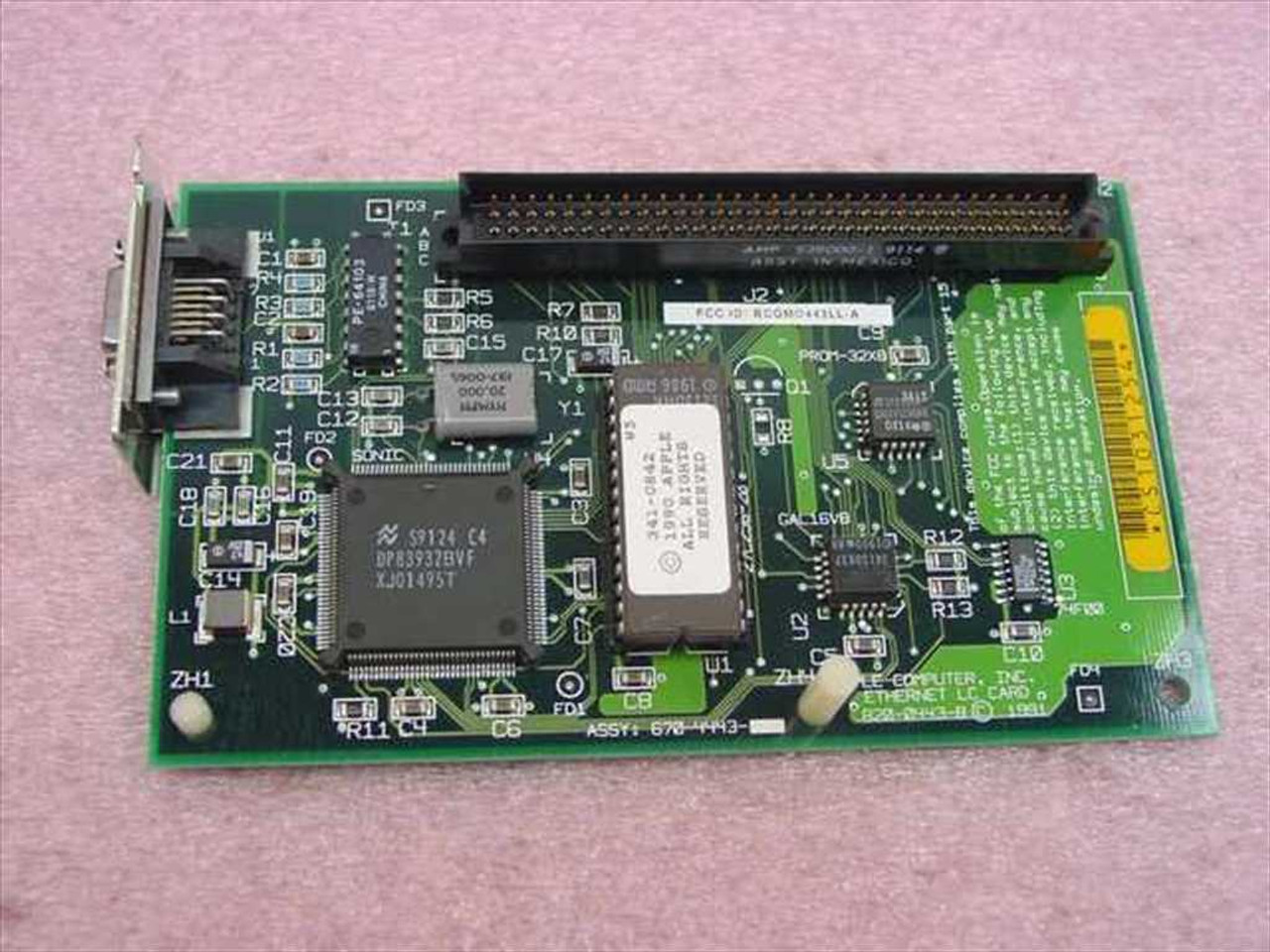 Apple 820-0443 Ethernet LC Card AAUI