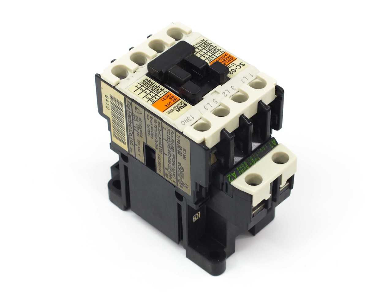 Fuji Electric SC11AA Non-Reversing AC Contactor Motor Starter
