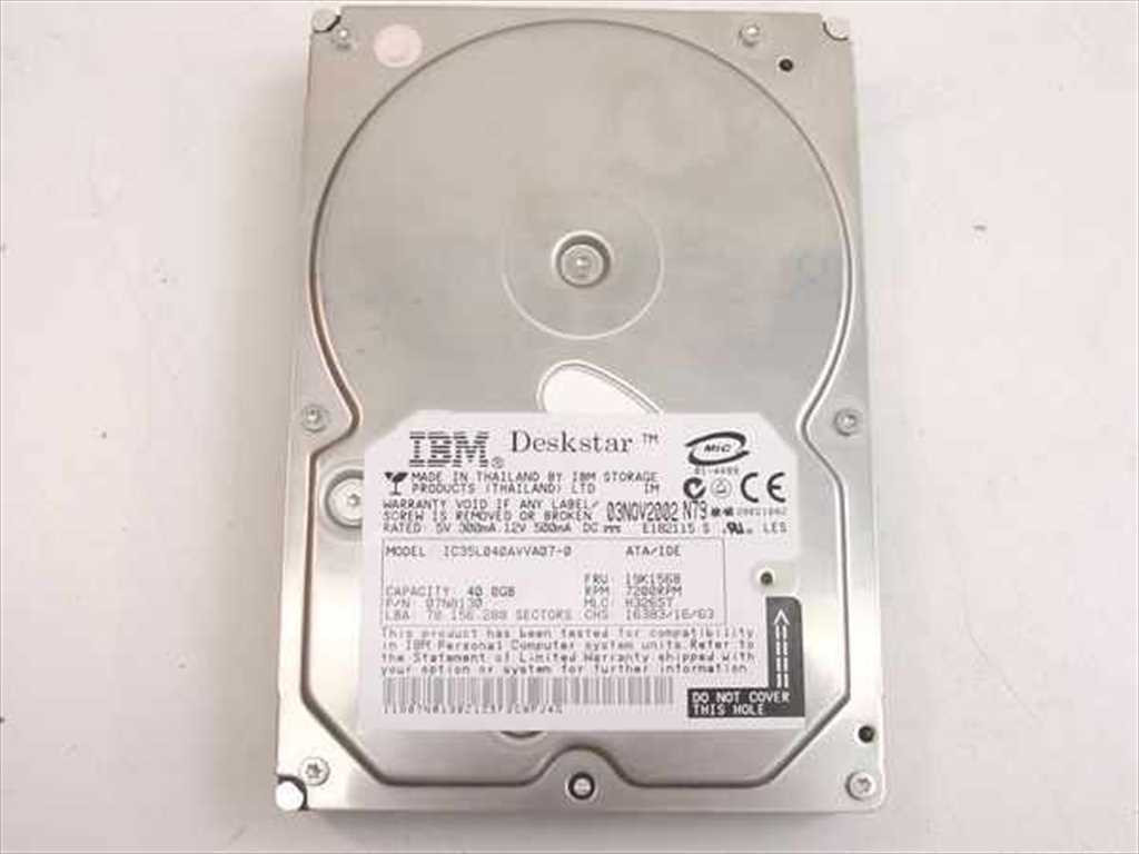IBM Deskstar HDD 7200RPM ATA-IDE 【公式通販】