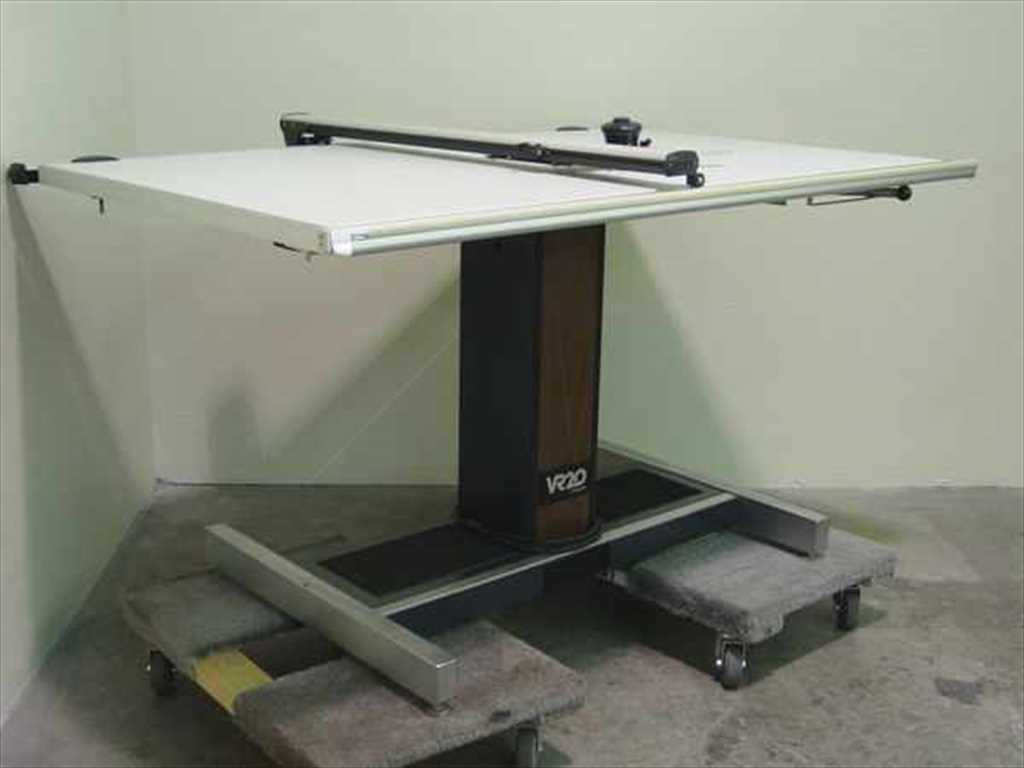 Hamilton Industries VR20 Stratasteel 40"x60"Drafting Table w/ Vemco 612 Arm