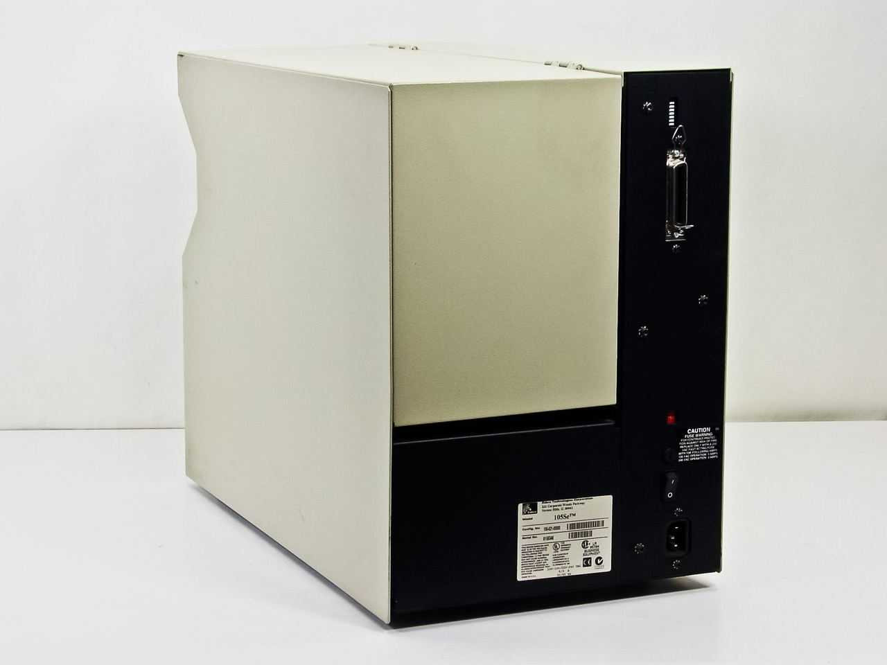 Zebra Z105-521-00100 Thermal Barcode Printer 105Se