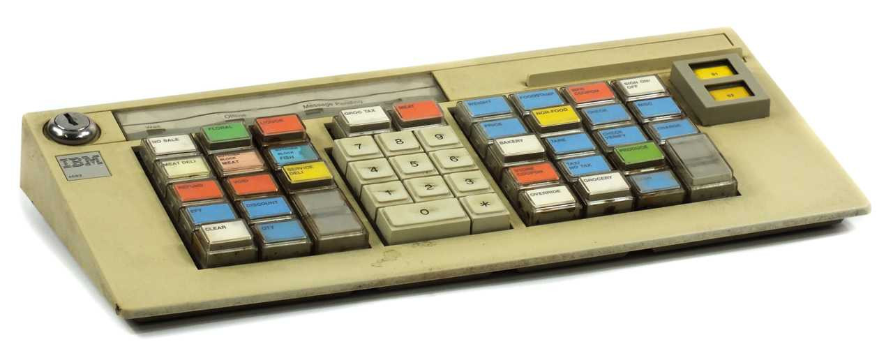 IBM 4783896 4683-P21 Programmable POS Keyboard 59G9063 - No Cable