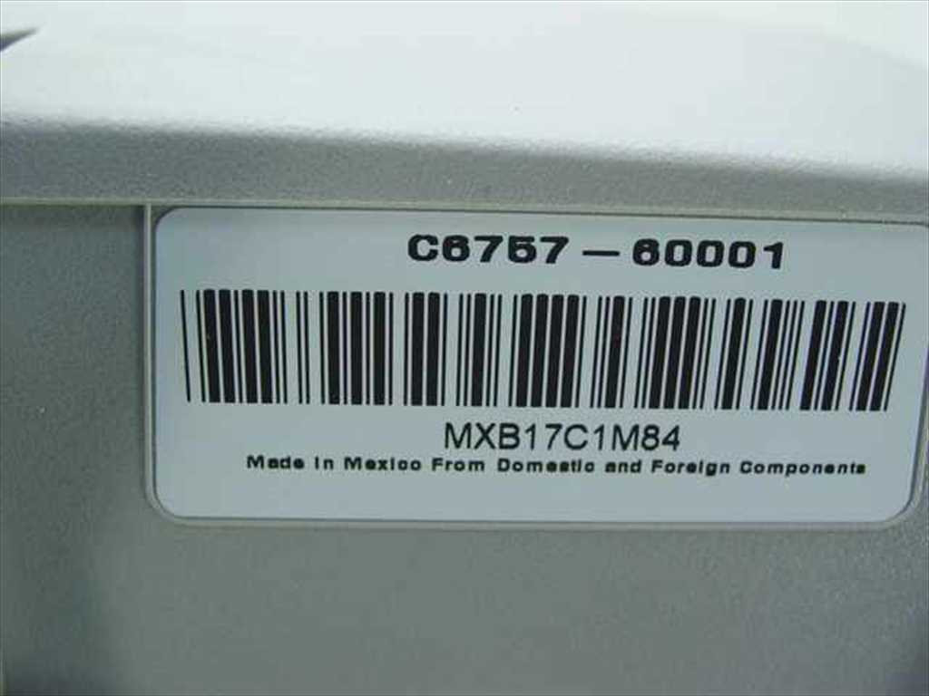 HP C6734A Officejet G85xi Printer/Fax/Scanner/Copier C6735-6