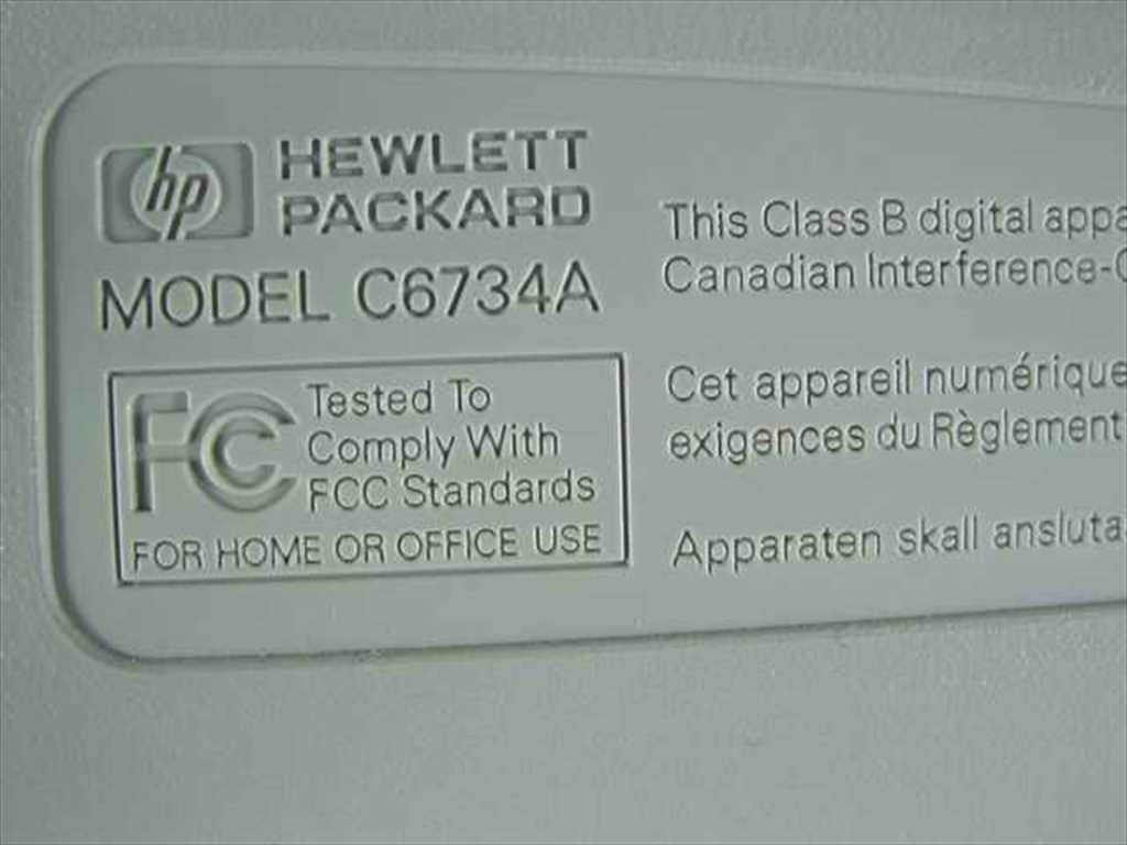 HP C6734A Officejet G85xi Printer/Fax/Scanner/Copier C6735-6