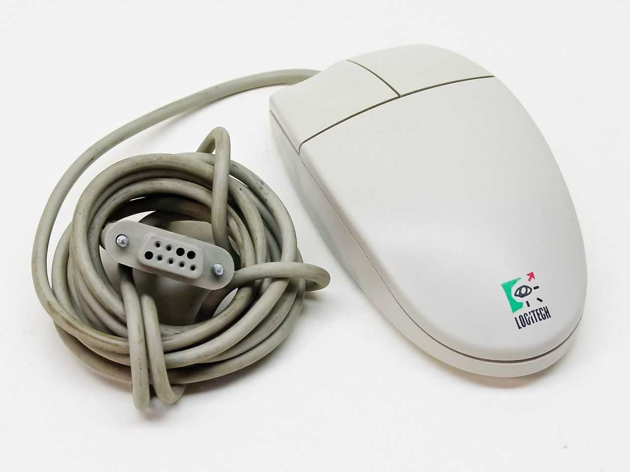 Logitech M-M34 Mouse Serial Two Button