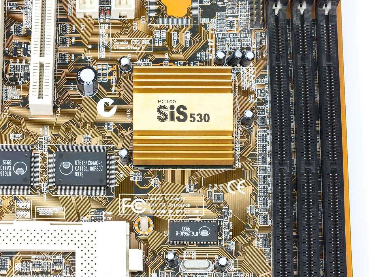 PC Chips M598LMR Socket 7 Motherboard SiS 530 Chipset with