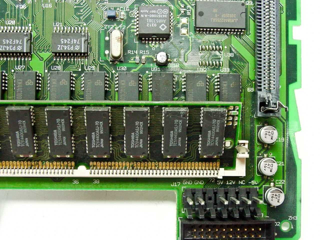 Macintosh LCⅢ ジャンク Apple 820-0650-B Macintosh LC III M1254 Logic Board