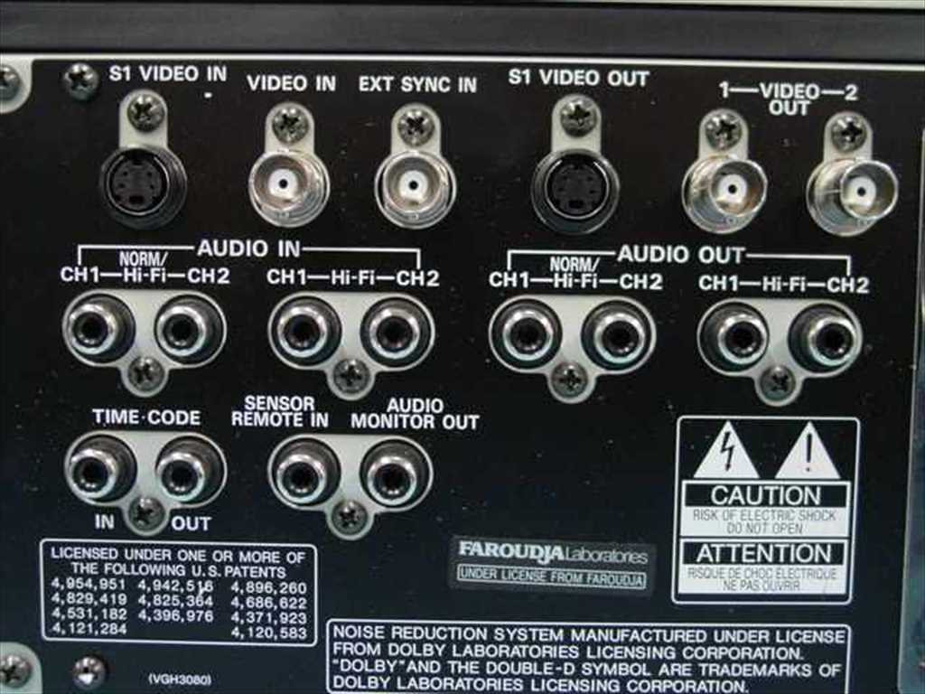 パナソニックVHSプレーヤーAG1000B パナソニックVHSプレーヤーAG1000B
