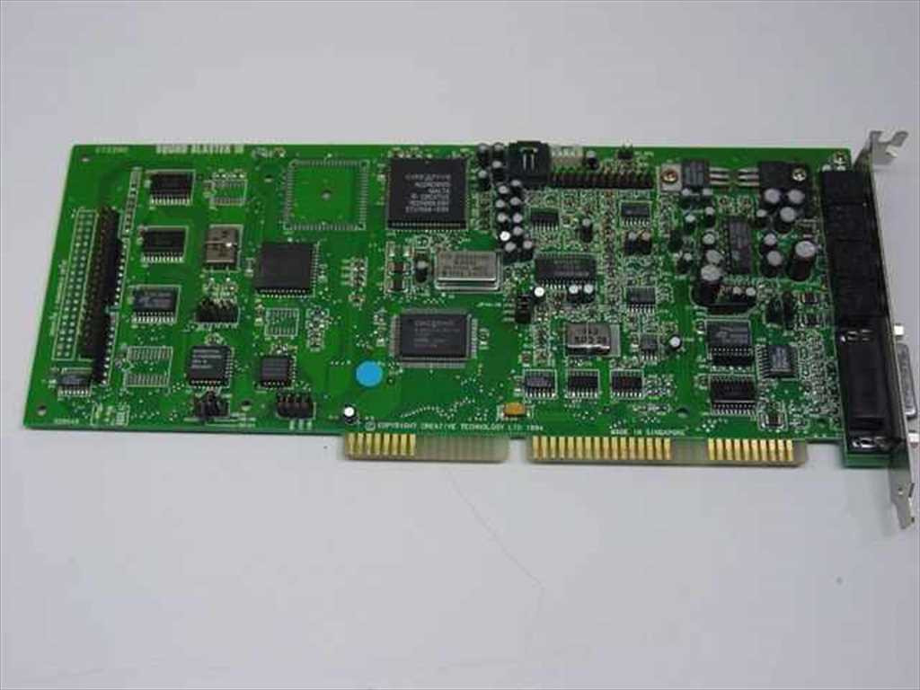 Creative Labs CT2290 Sound Blaster 16 bit ISA Sound Card