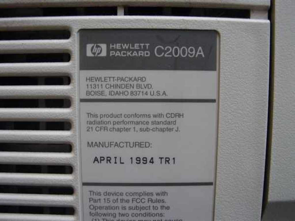 HP C2009A HP Laserjet 4SI 17PPM 600DPI Network printer