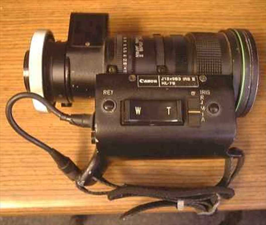 Ikegami HL-79D Three Tube ENG/EFP Camera w/ Canon Lens
