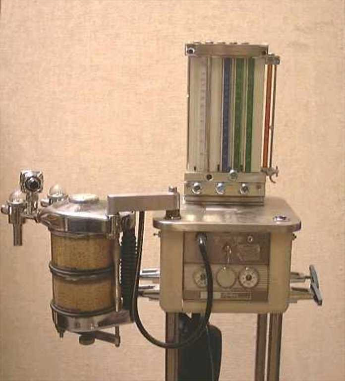 Ohio Anesthesia Compact Anesthesia Vaporizer Ventilator