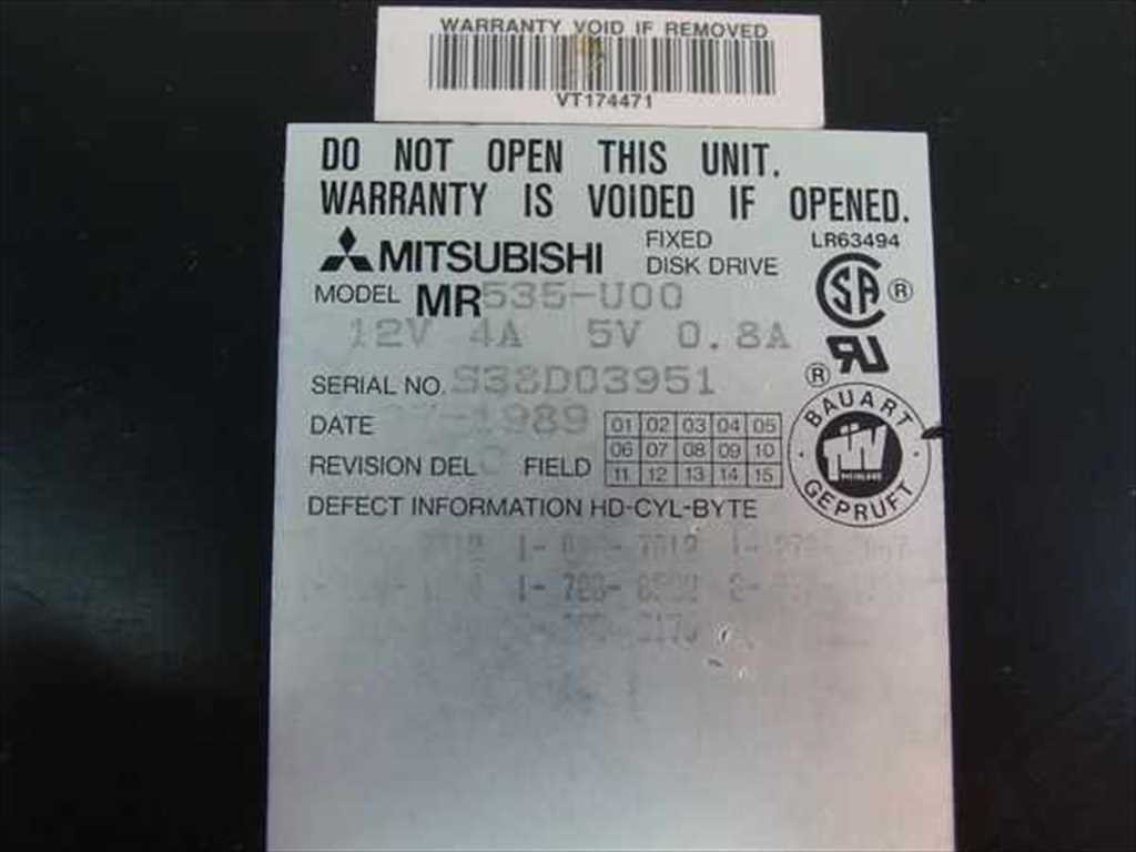 Mitsubishi MR535 42MB 5.25