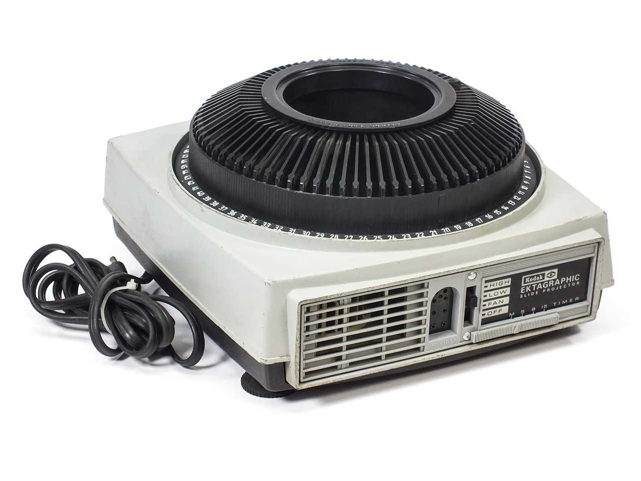 Kodak Ektagraphic Slide Projector with Remote and Timer *AS