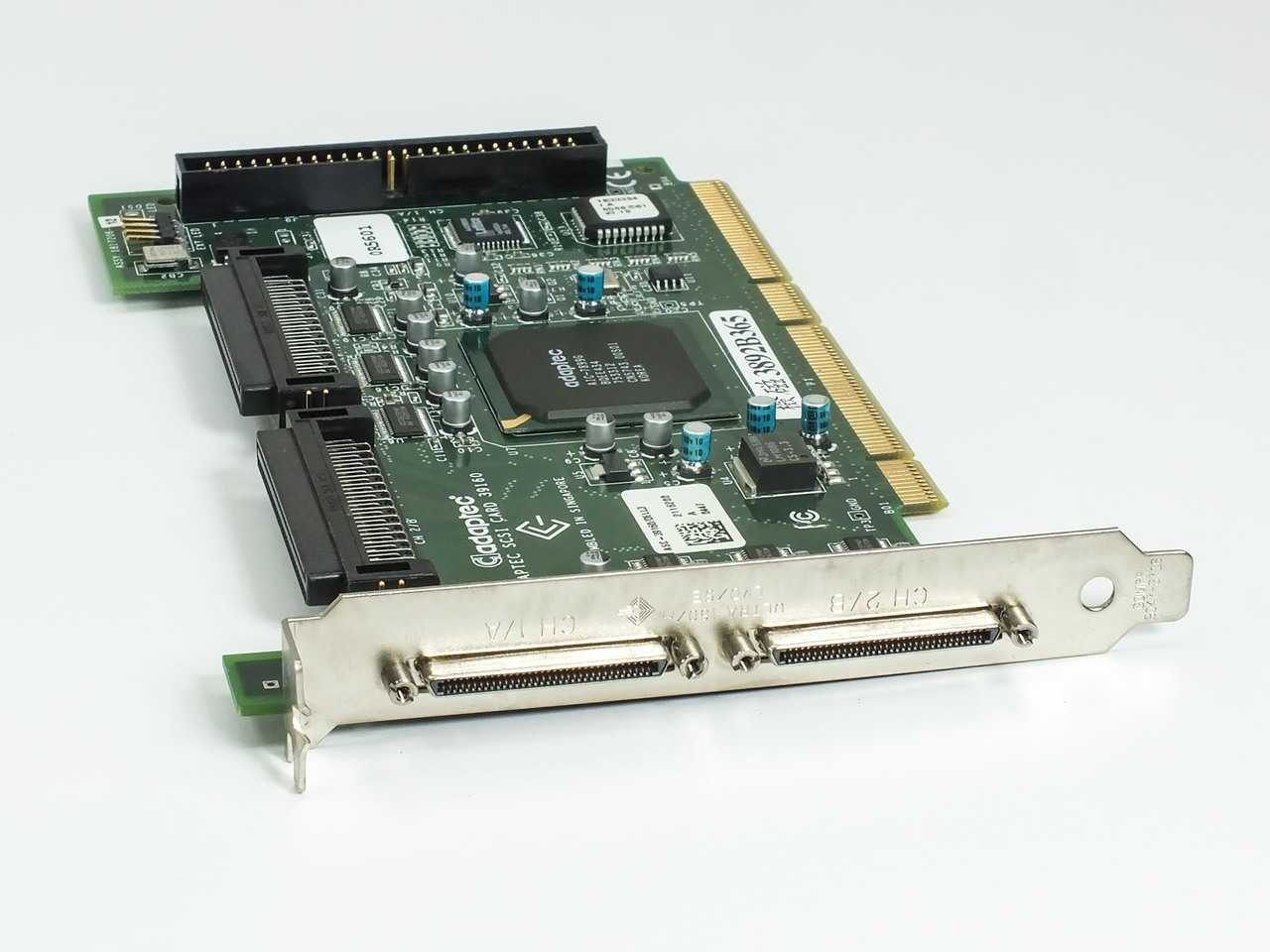 Adaptec 39160 Ultra160 SCSI Controller Card R5601 32 / 64 bit PCI