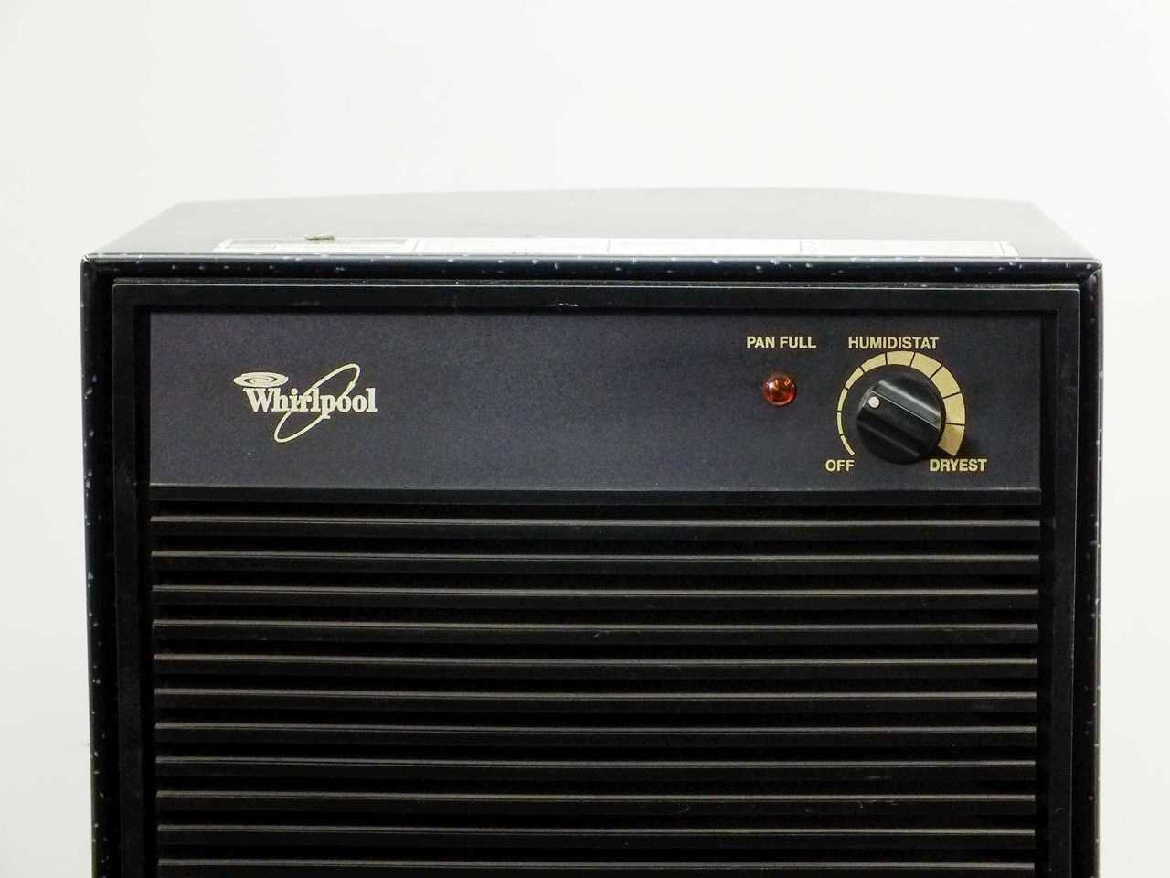 020 ページ Whirlpool AD0252XA Dehumidifier 115V 15AMP - No Collection Tray