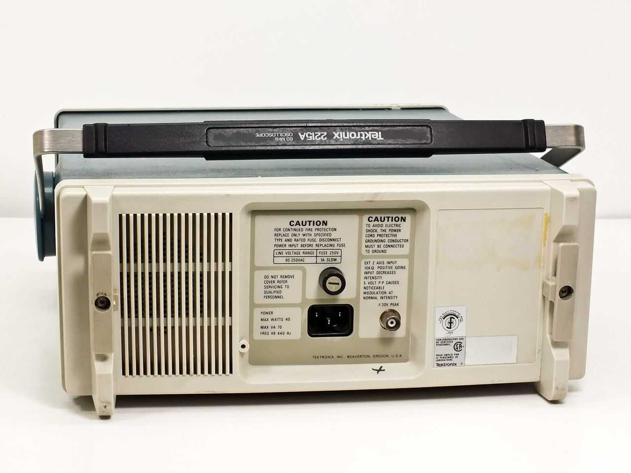 Tektronix 2215A 60MHz Oscilloscope