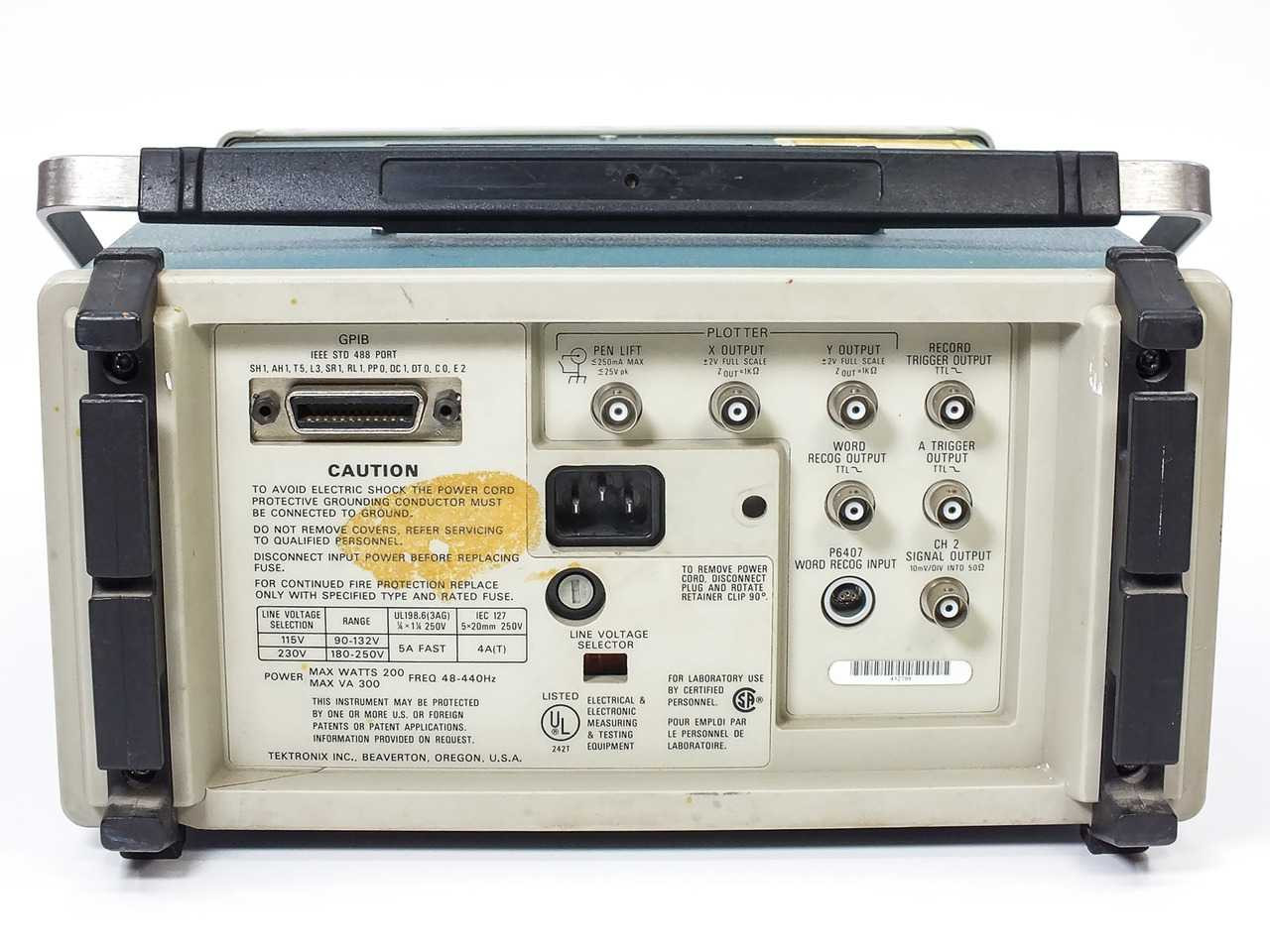 Tektronix 2430 150MHz 2-Ch Digital Oscilloscope 100MSa/s