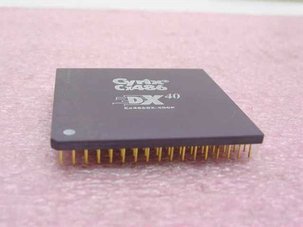 Cyrix Cx486 Processor 40 Mhz Cx486DX-40GP