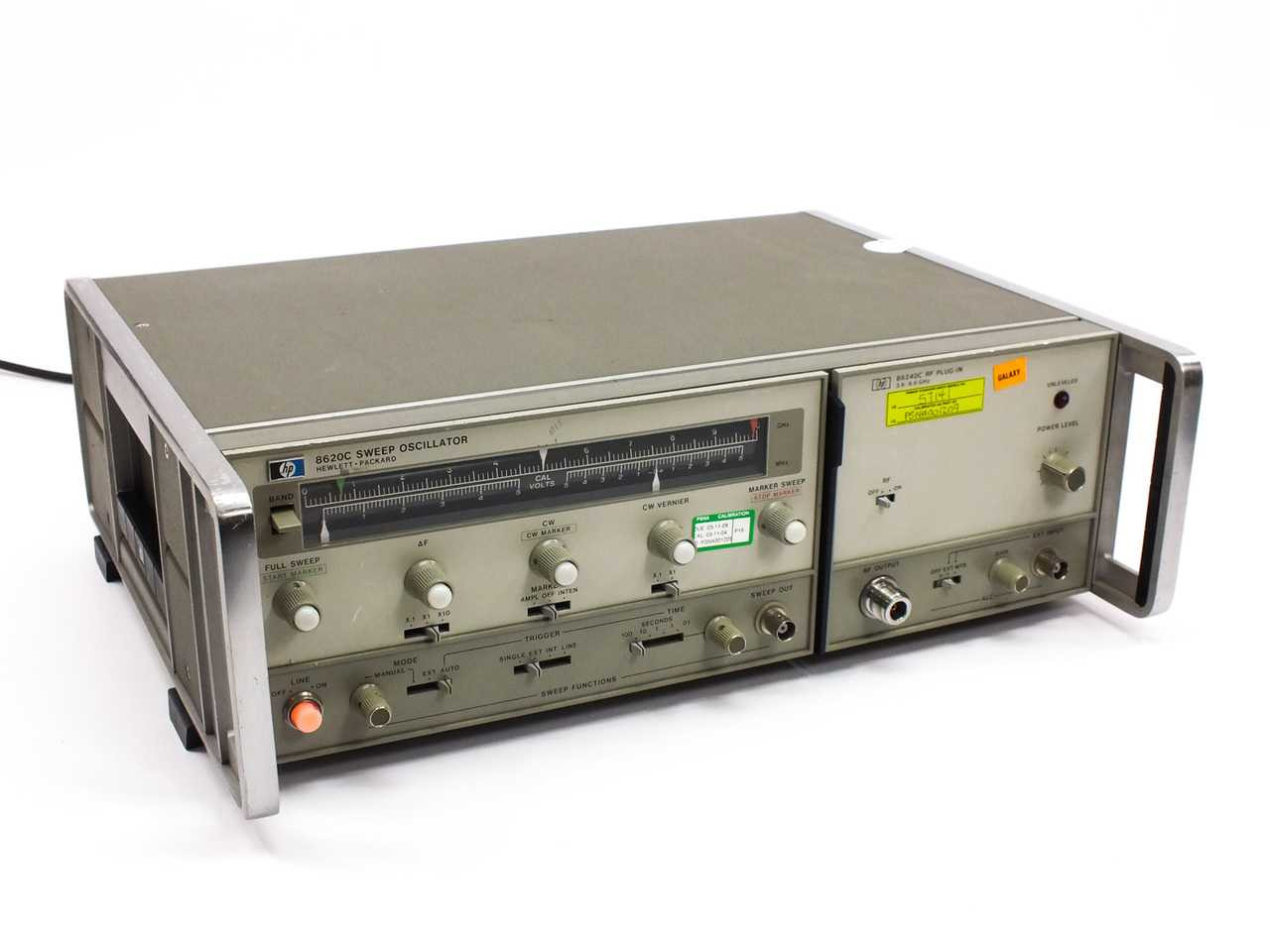 HP 8620C Sweep Oscillator 86240C RF Plug-In 3.6-8.6GHz