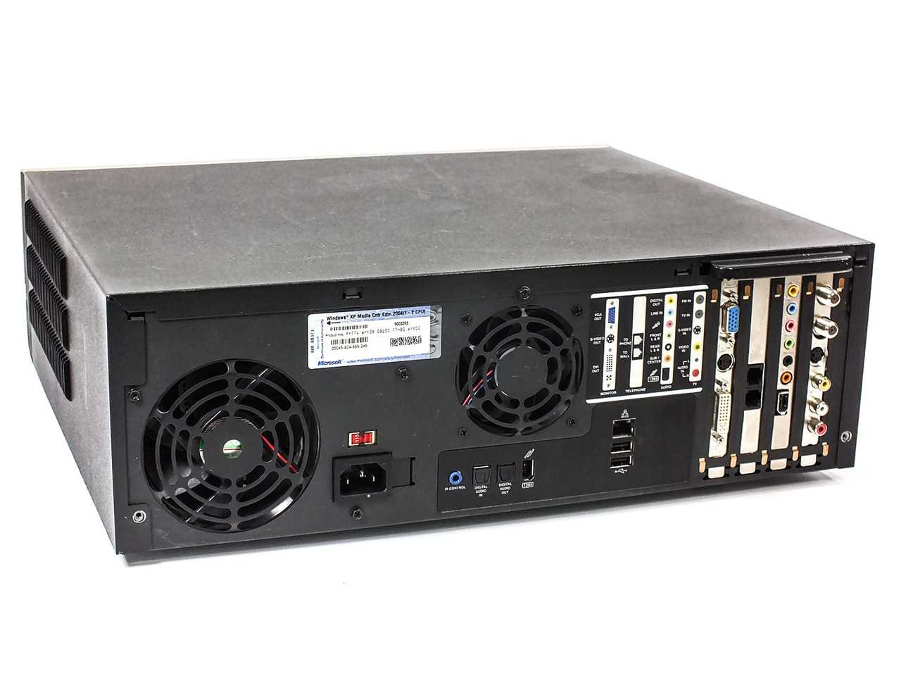Gateway 2900091 Media Center PC Pentium 4 3GHZ 250GB HDD DVD