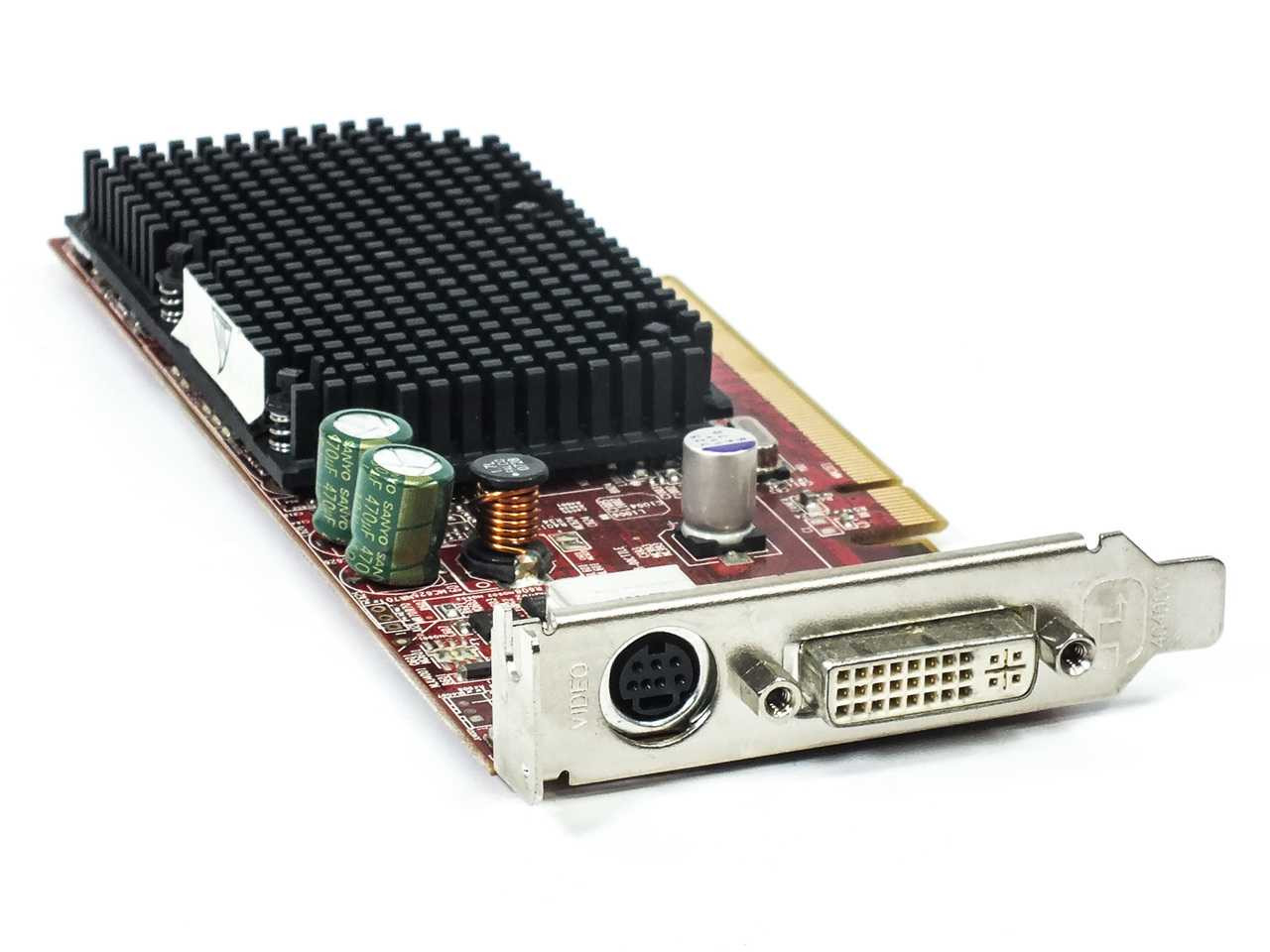 Dell DR280 ATI Radeon 256MB DVI S-Video PCIe Video Card Low