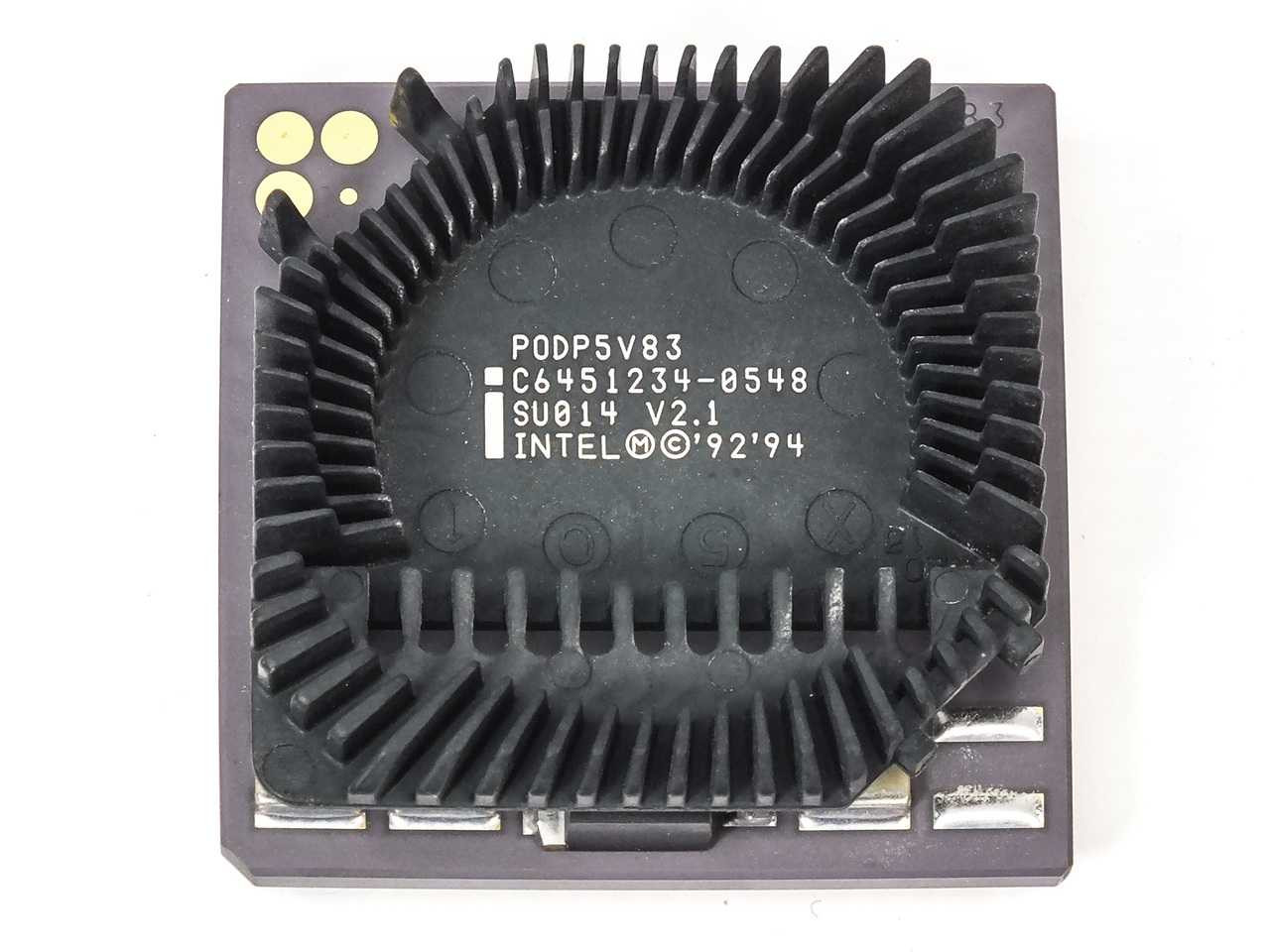 Intel SU014 83MHz Pentium OverDrive Processor CPU PODP5V83 V2.1