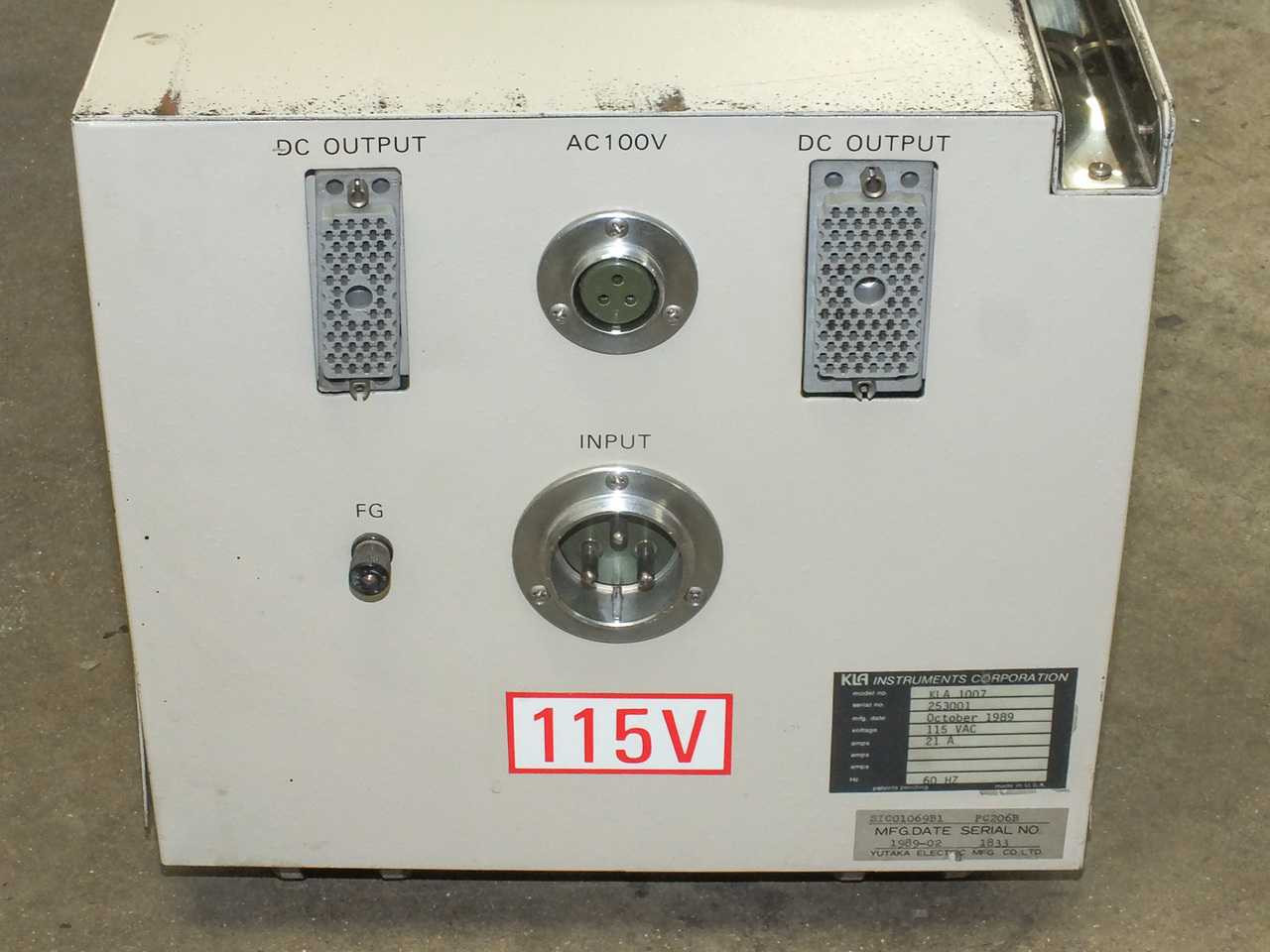 TEL Tokyo Electron Limited Wafer Prober (1007)