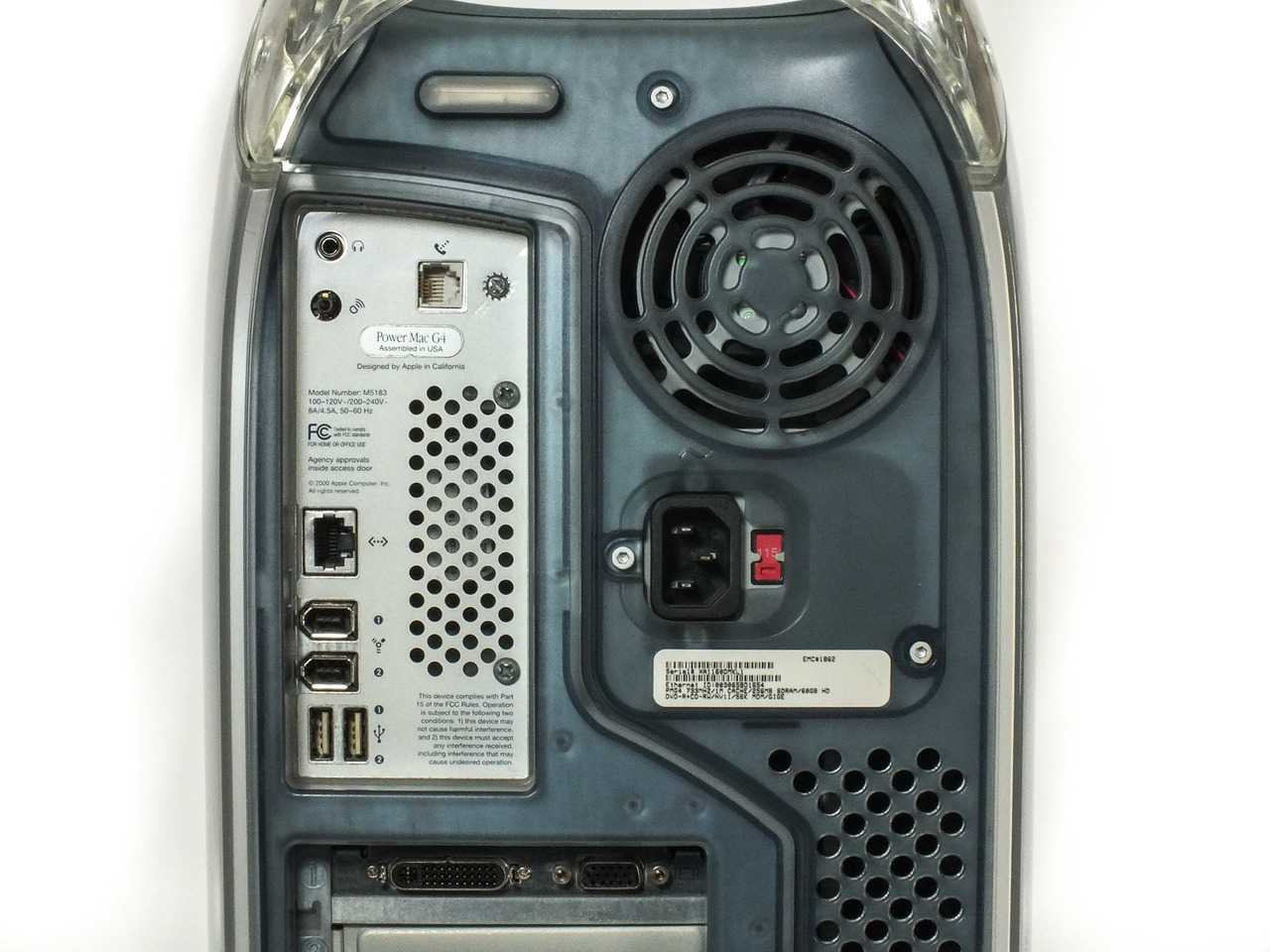 Apple Power Mac G4 733MHz 1GB RAM 80GB Mac OS X Tiger