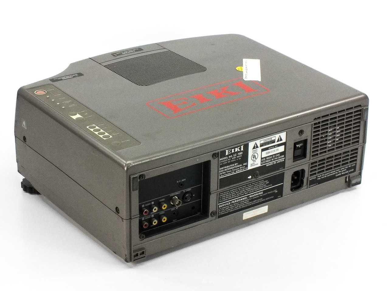 Eiki LC-180 LC Color Video Projector For Parts As-Is