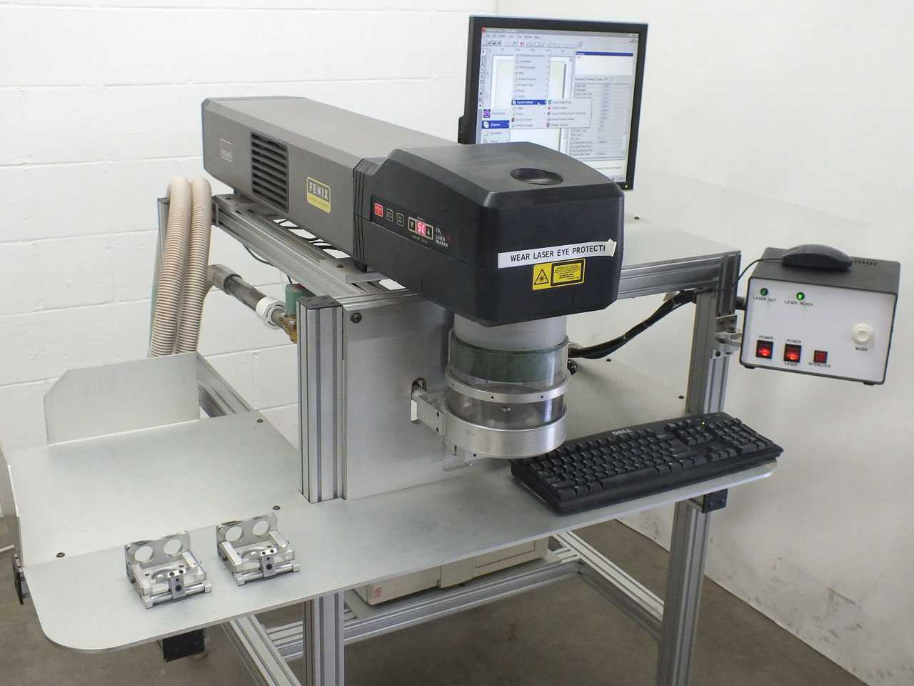 Synrad Fenix Flyer 25W CO2 Laser Marker with 2-Axis Computer