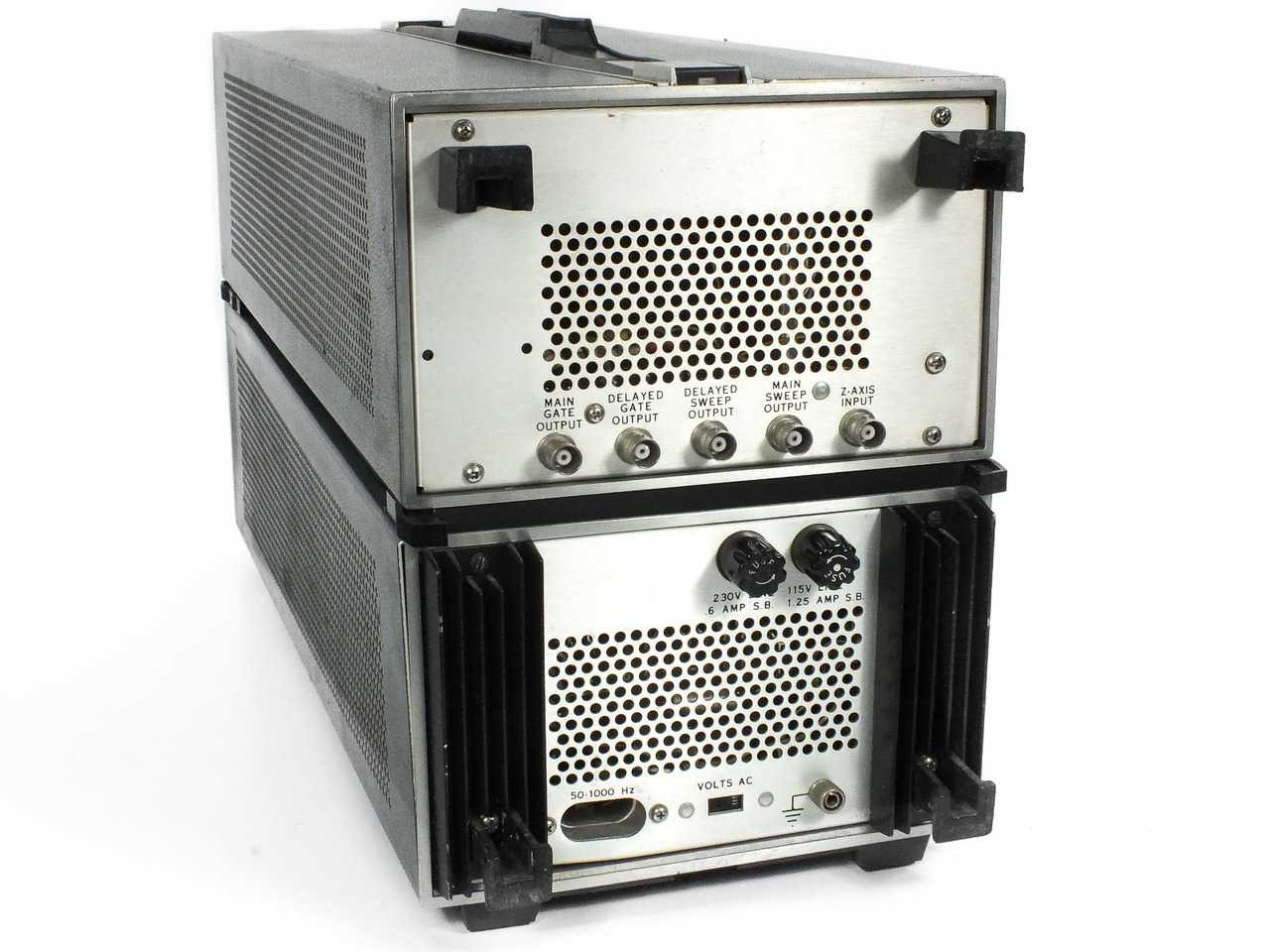 HP 180A Oscilloscope with 1801A Amp and 1821A Generator - NO Scale