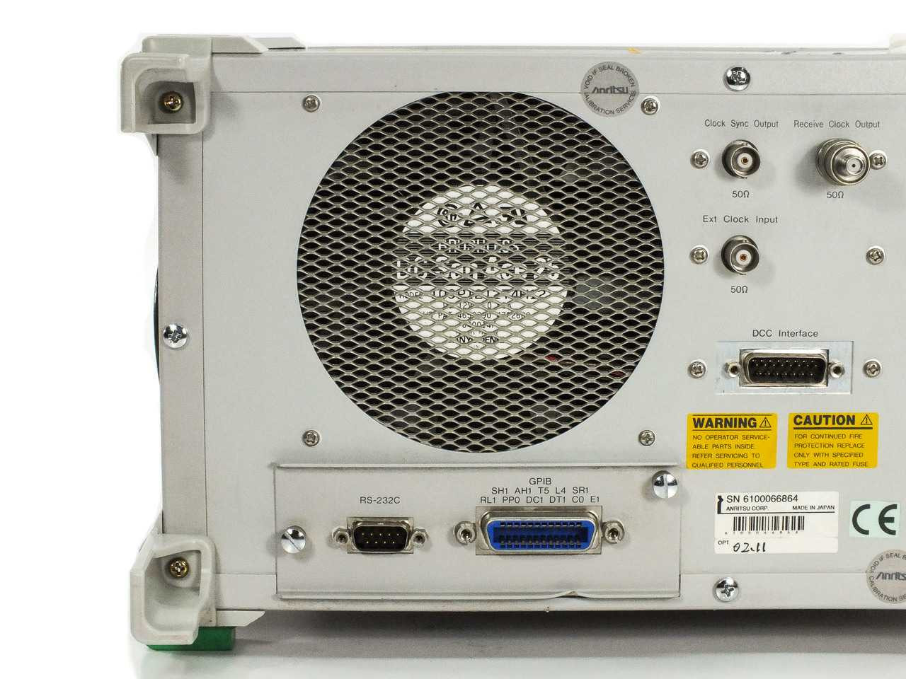 Anritsu MP1570A SONET/SDH/PDH/ATM Analyzer For Parts
