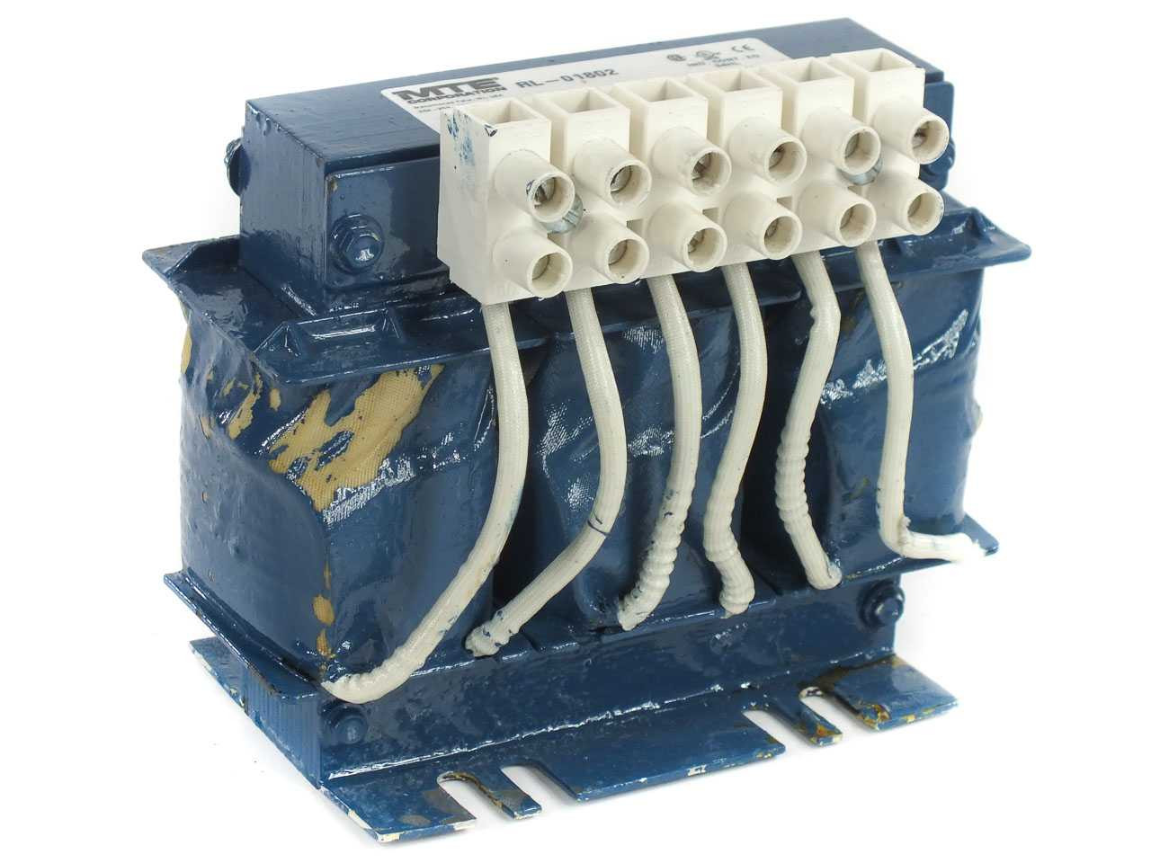 MTE RL-01802 RL Series Line Load Reactor 3 Phase 1.5mH 18A 600V Max
