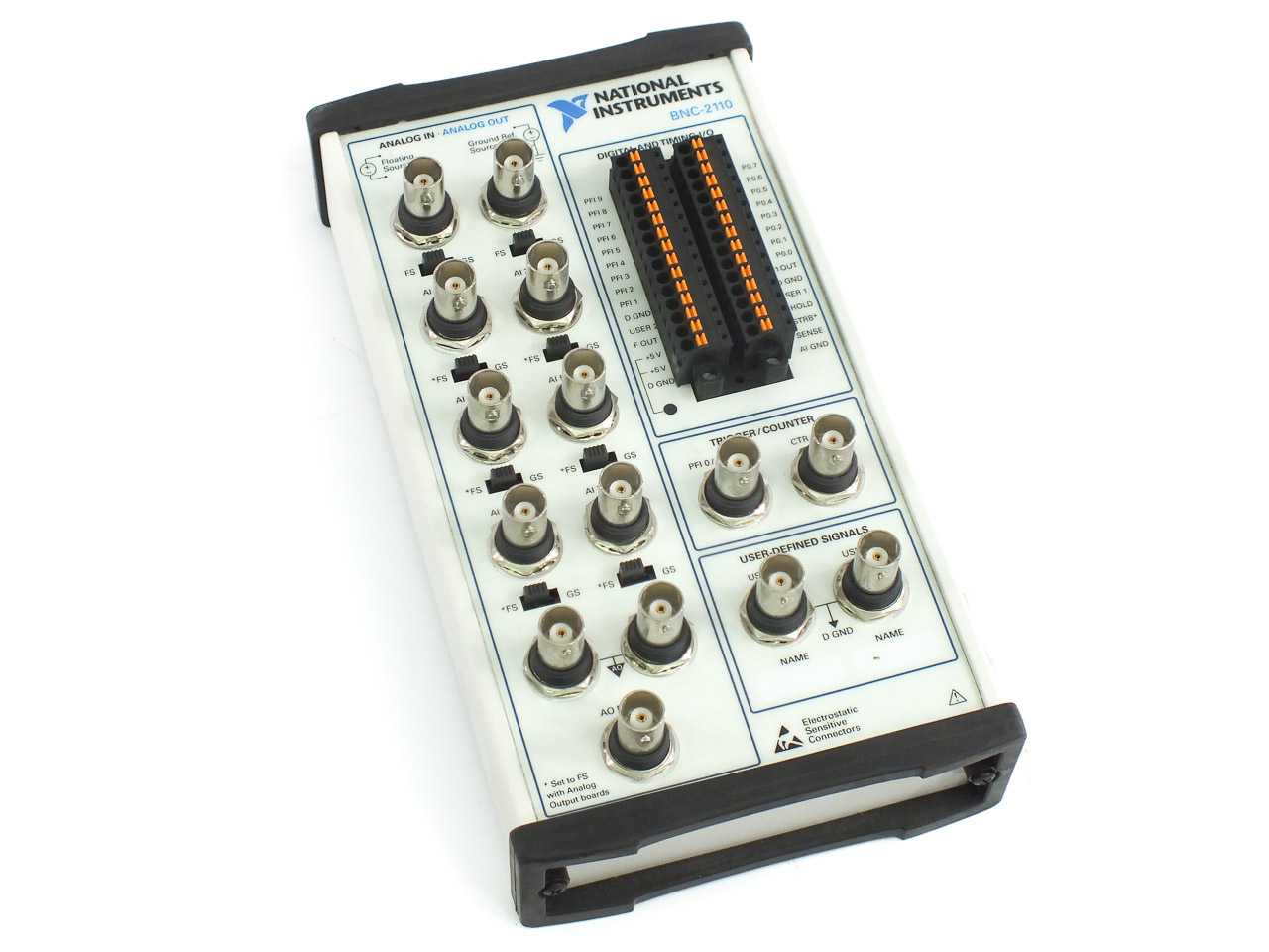 National Instruments BNC-2110 Shielded Connector Block / Breakout