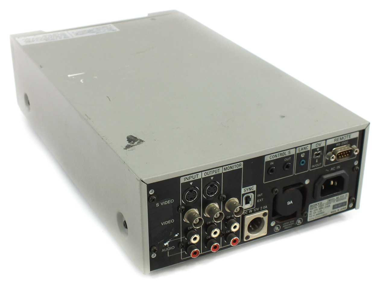 Sony DSR-20 DVCAM DV MiniDV VTR Player / Recorder for Studio