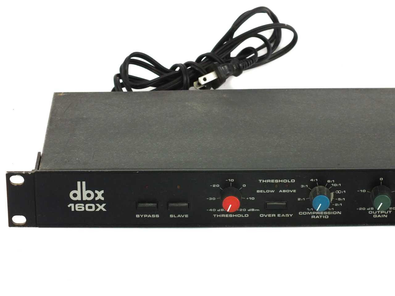 ラックマウント機材セット DTR-2 dbx 160X ZR-01 DBX 160X Single Channel Compressor Limiter Rackmount