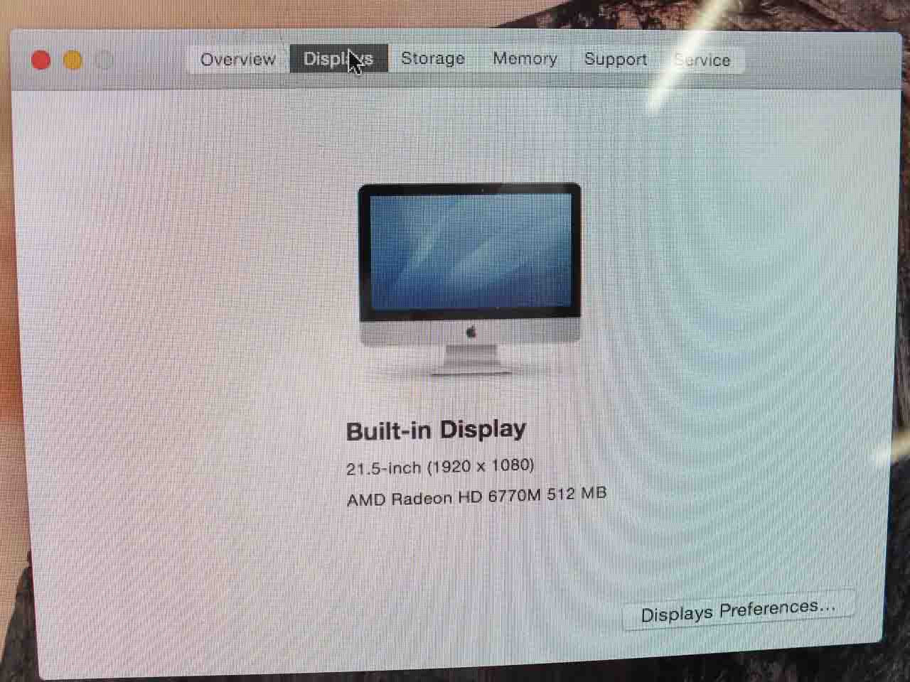 Apple MC309LL/A 21.5