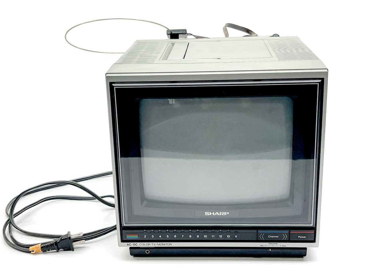 Sharp Electronics Corporation 9H102 Vintage/Retro Gaming TV DC