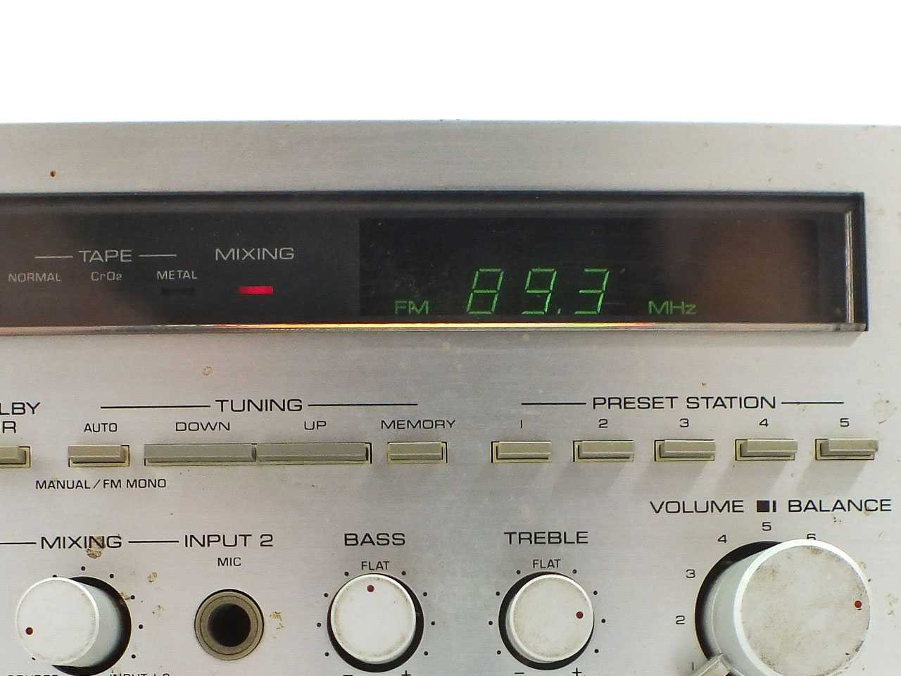 Yamaha KR-1000 2-Ch Tape Cassette Receiver with Radio - Bad Tape Yamaha KR-1000 2-Ch Tape Cassette Receiver with Radio - Bad Tape