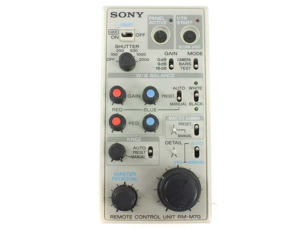 SONY RM-B150 REMOTE CONTROL UNIT カメラリモコン RM-B150 | HDカメラシステム | 制作カメラ | 法人のお客様 | ソニー